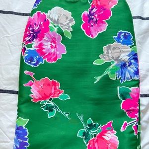 Kate Spade Marit bloom green floral skirt